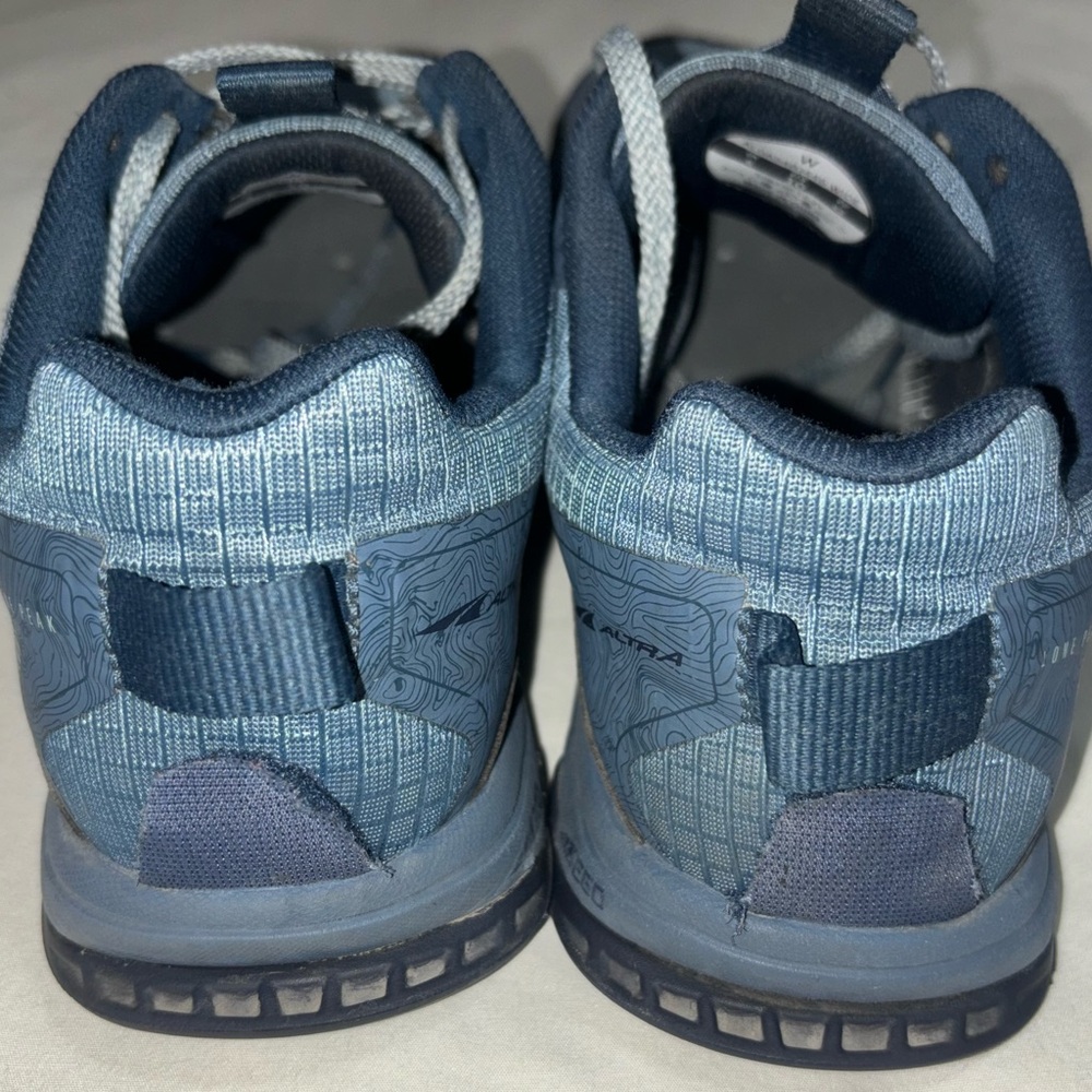 Altra Blue Athletic Running Shoes - Picture 7 of 11
